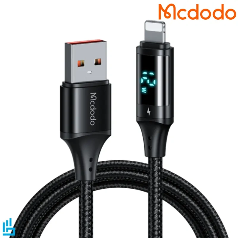 کابل شارژ لایتینگ به USB مک دو دو مدل MCDODO USB-A to Lightning CA1060 