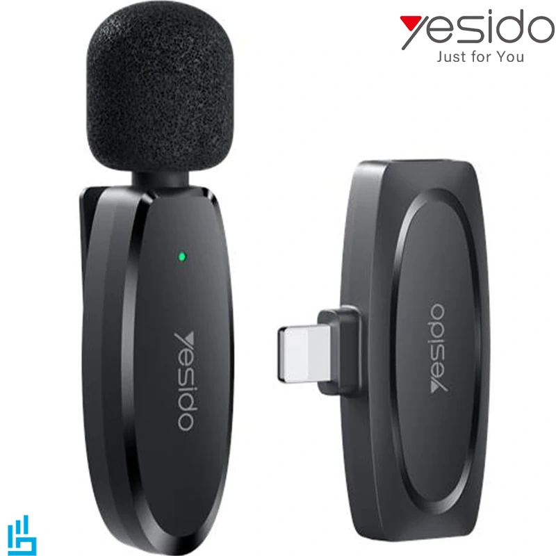 میکروفون یقه ای بی سیم لایتنینگ یسیدو Yesido KR12