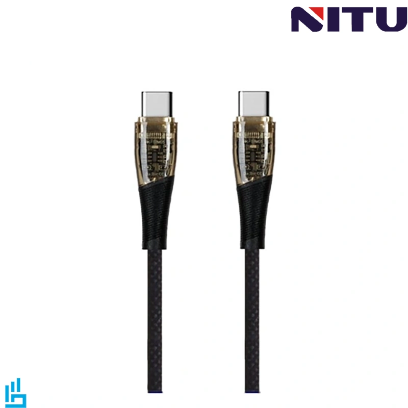 کابل شارژ TypeC به TypeC نیتو NITU NC322 طول یک متر