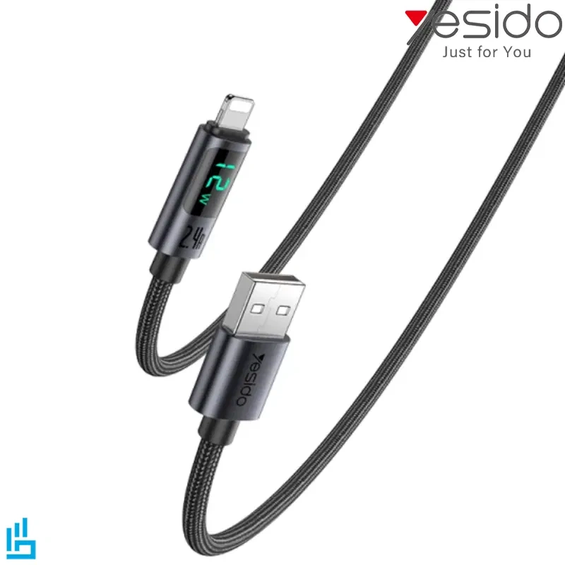 کابل شارژ usb به Lightning یسیدو YESIDO CA122 طول 1/2 متر