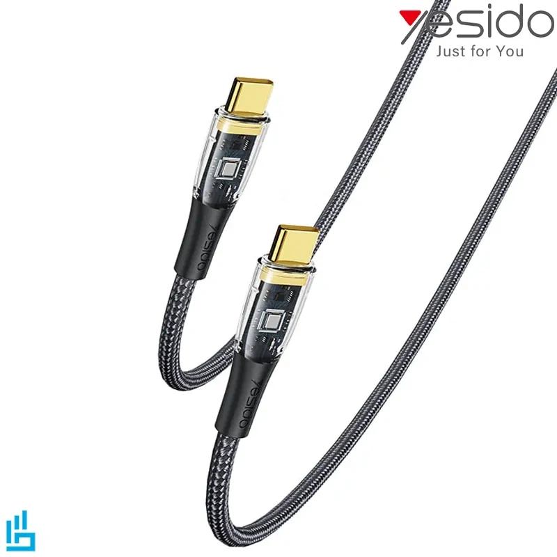 کابل شارژ تایپ سی type-c به تایپ سی type-c مدل YESIDO CA103 طول 1/2 متر 