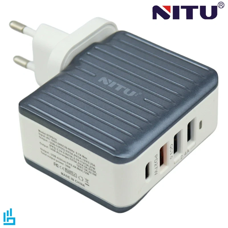 شارژر دیواری نیتو NITU مدل NTPD19