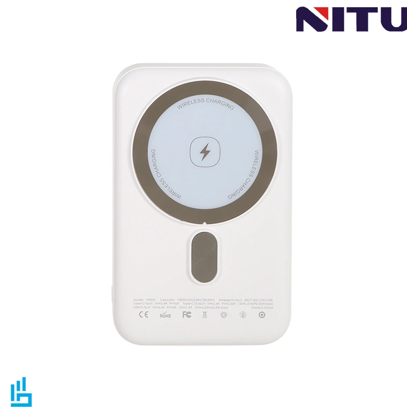 پاوربانک فست وایرلس شارژ نیتو NITU NPB33 