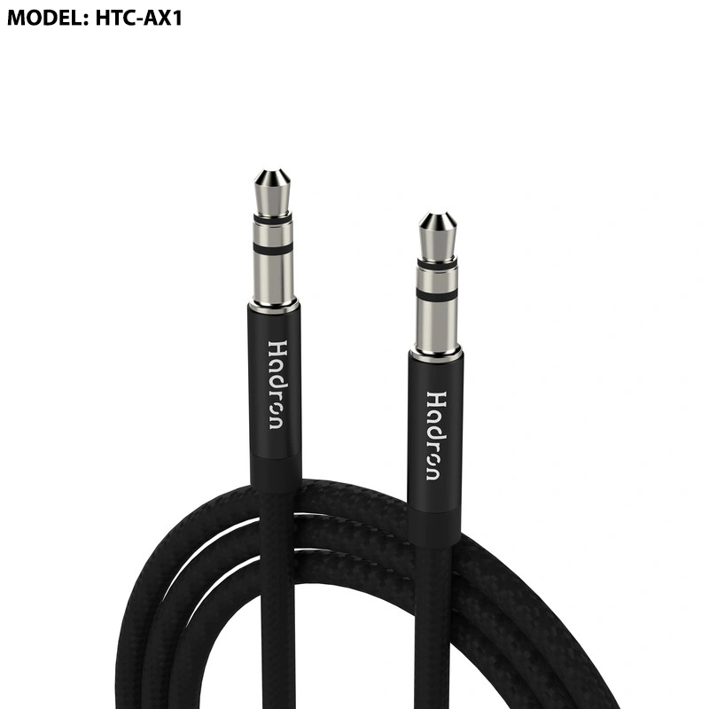 کابل صدا AUX هادرون مدل HTC-AX1 طول 1 متر