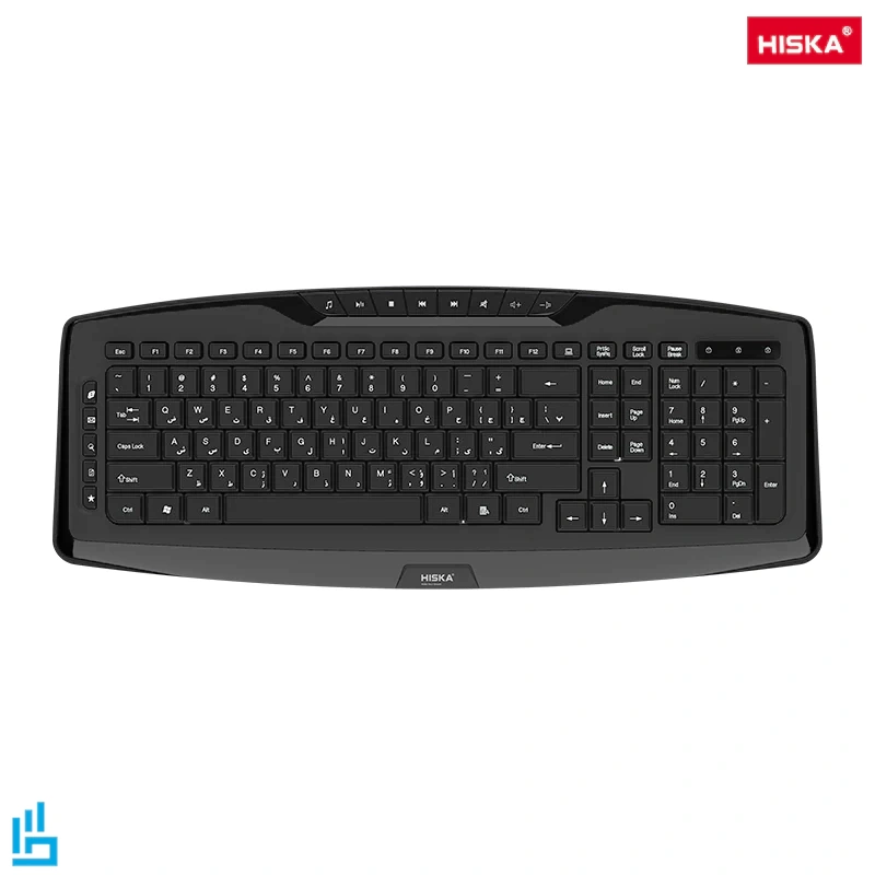 کیبورد هیسکا مدل HX-KE240W