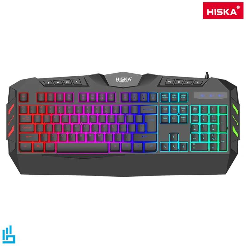 کیبورد سیمی گیمینگ KEG400 هیسکا HISKA