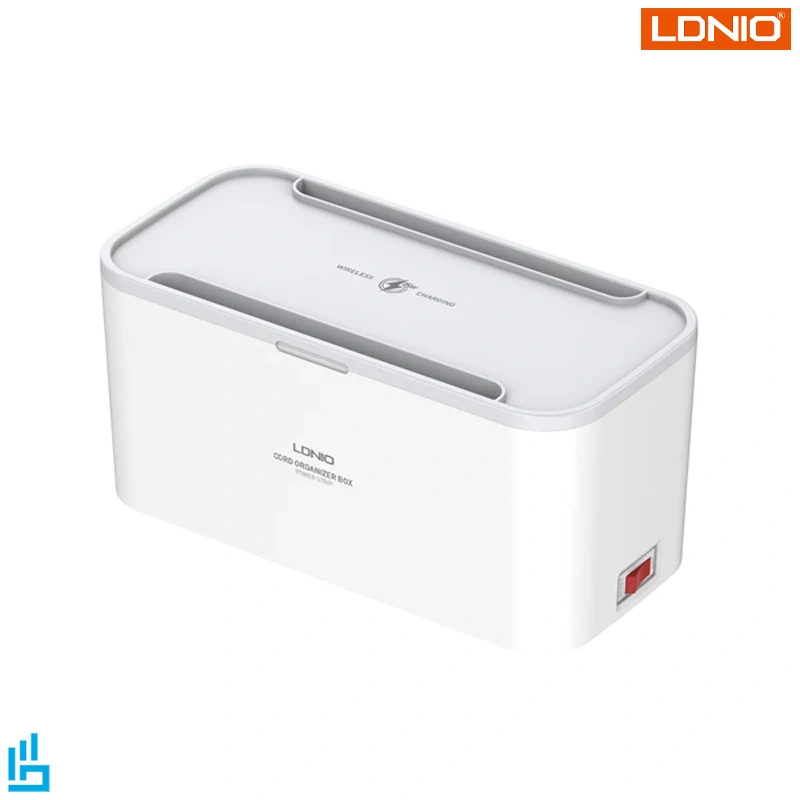 چند راهی برق و شارژر وایرلس الدینیو مدل LDNIO SN5311W