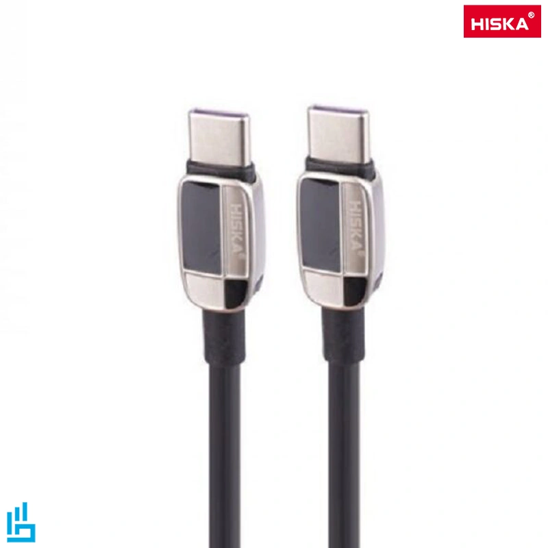 کابل تایپ سی به تایپ سی Type-C To Type-C هیسکا  طول 1 متر مدل LX-833CC