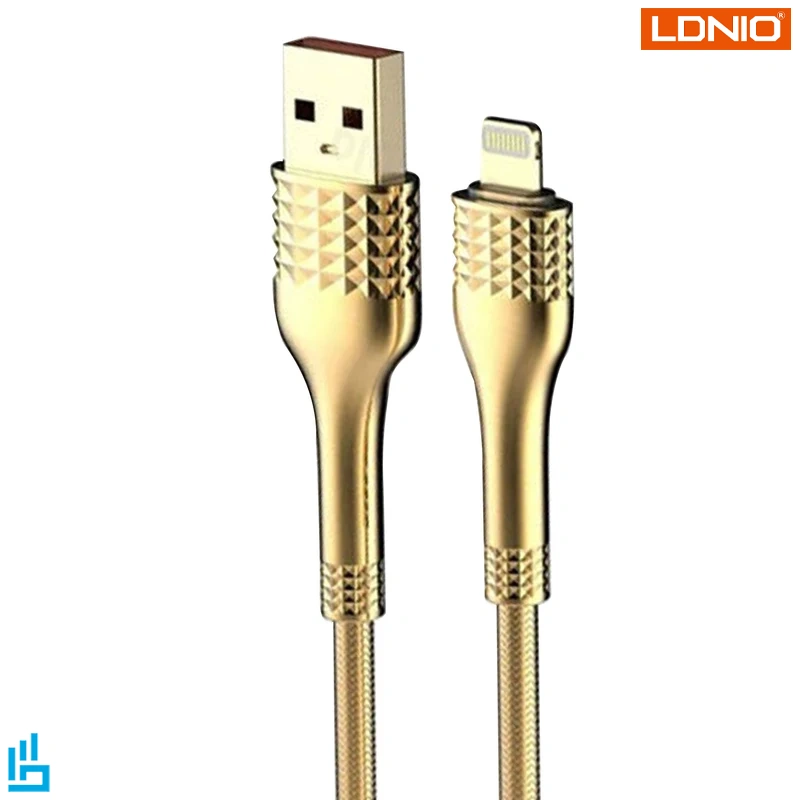 کابل تبدیل USB به لایتنینگ الدینیو مدل LS651 طول 1 متر