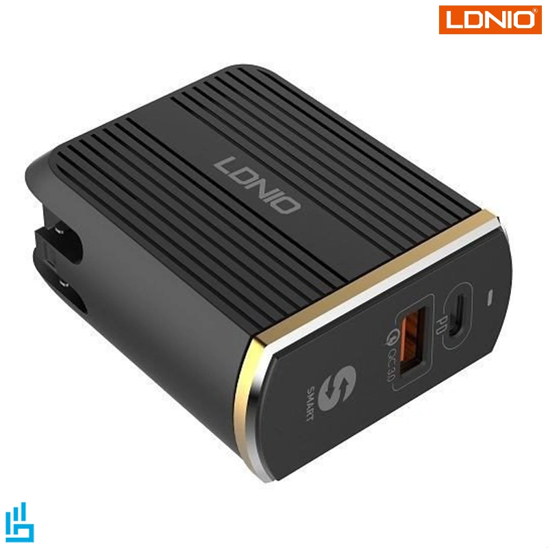 شارژر دیواری الدینیو مدل A2502C به همراه کابل USB-C