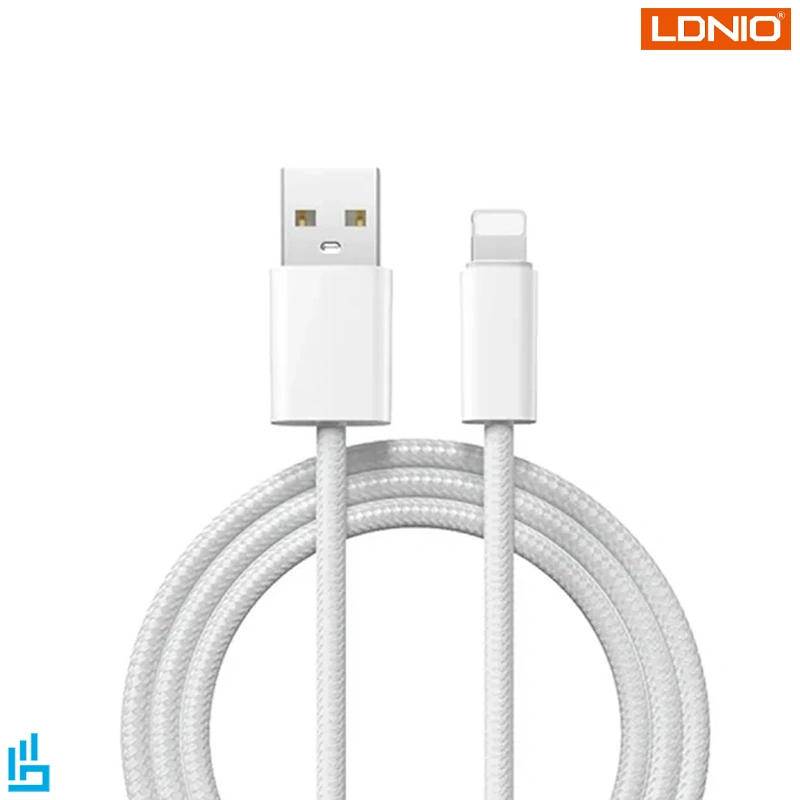 کابل تبدیل USB به لایتنینگ الدینو مدل LS901 طول 1 متر
