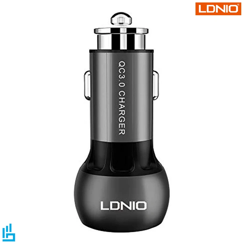 شارژر فندکی الدینیو مدل C503Q همراه با کابل