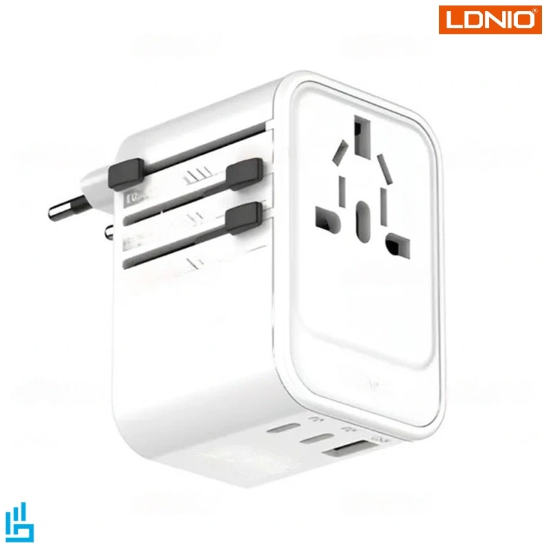 شارژر دیواری الدینیو مدل Z6 ویژگی 65W تکنولوژی GaN