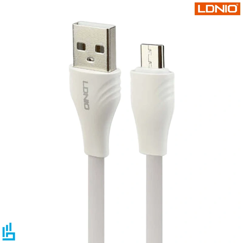 کابل تبدیل USB به microUSB الدینیو مدل LS553 طول 3 متر
