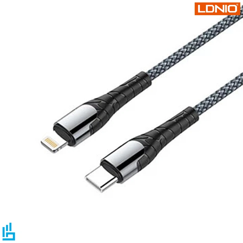 کابل تبدیل USB-C به لایتنینگ الدینیو مدل LC112 طول 2 متر