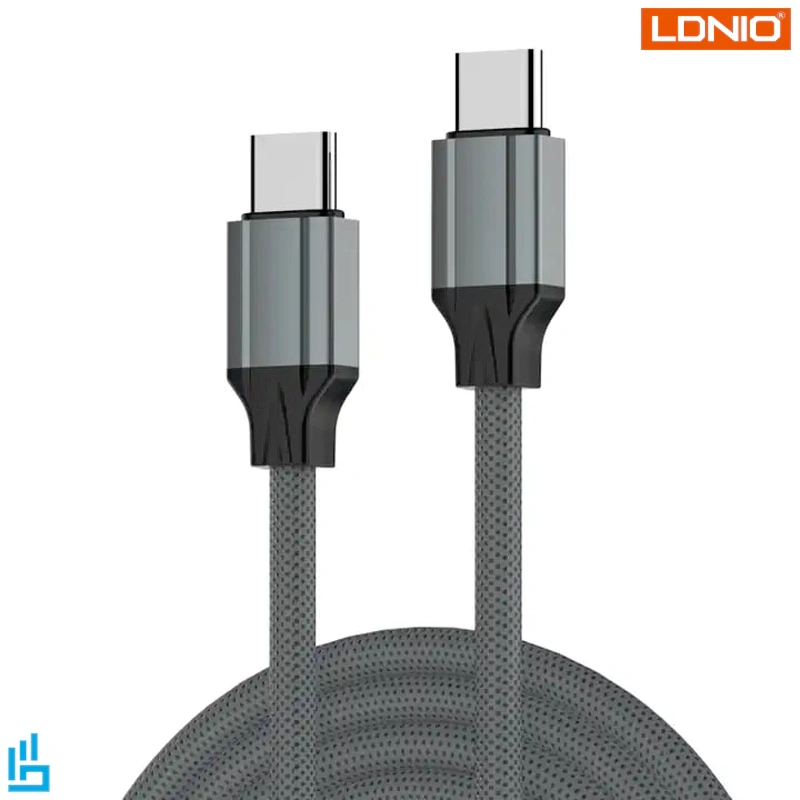 کابل شارژ تایپ سی به  تایپ سی الدینیو LC442 طول 2 متر 