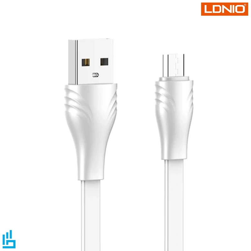 کابل تبدیل USB به microUSB الدینیو مدل LS550 طول 20 سانتی متر