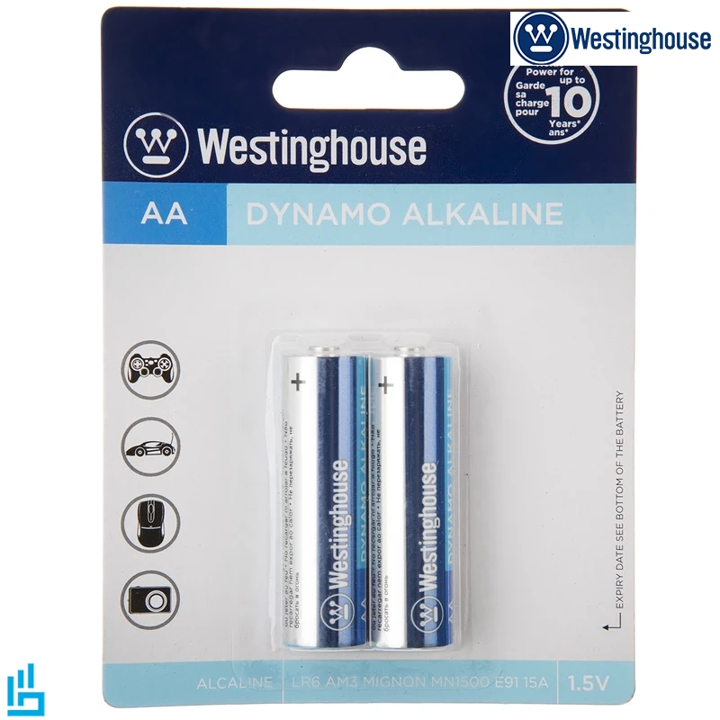 باتری قلمی وستینگهاوس مدل آلکلاین LR06 AM3 MIGNON بسته 2 عددی