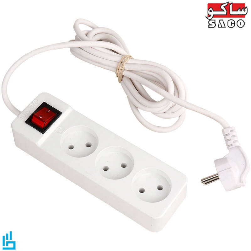 چند راهی 3 خانه برق ساکو با کابل 3 متری 1143109