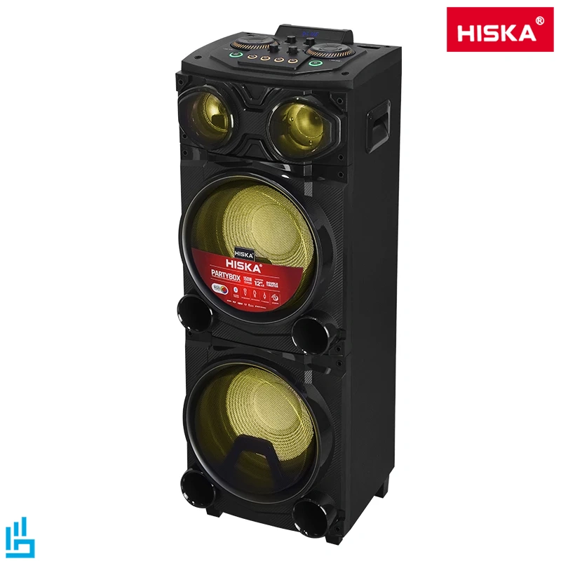اسپیکر بلوتوثی هیسکا مدل PARTY BOX 1017