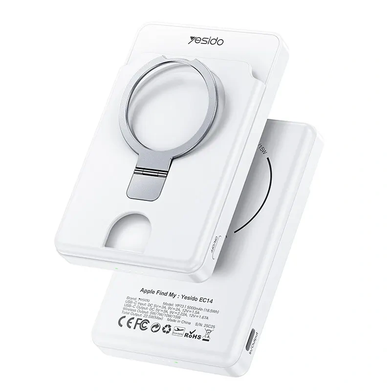 پاوربانک 5هزار مگسیف یسیدو Yesido مدل YP73