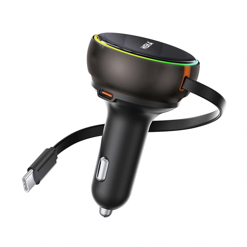 شارژر فندکی هیسکا 80 وات hiska HCC337