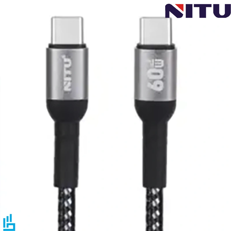 کابل TypeC به TypeC نیتو NITU NC327 طول 1 متر 