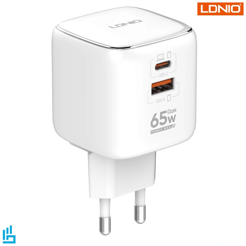 شارژر دیواری 65 وات الدینیو LDNIO مدل Q2617