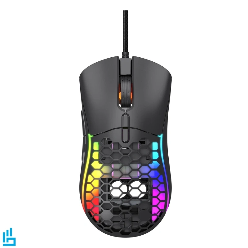 موس گیمینگ سیمی هیسکا HISKA MOG340