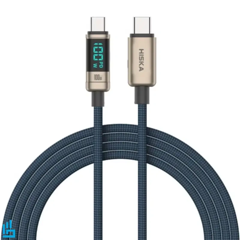 کابل شارژ تایپ سی به تایپ سی Type-C به Type-C هیسکا Hiska LX20