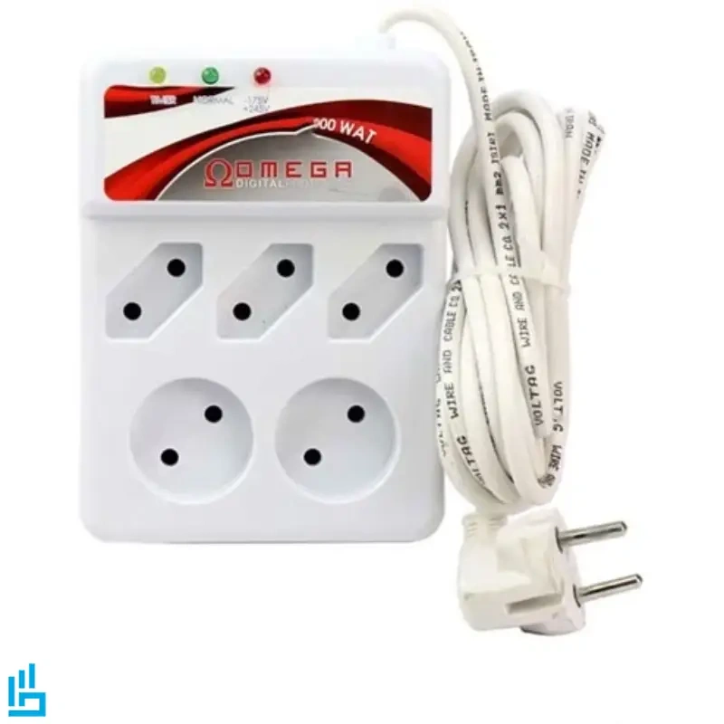 محافظ برق تلویزیون و یخچال امگا OMEGA کابل 1/3 متری