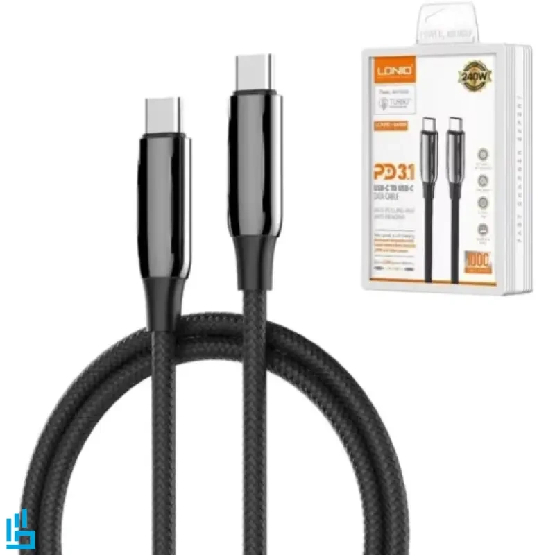 کابل شارژ دو سر تایپ سی 240W typec الدینیو Ldnio LC922C