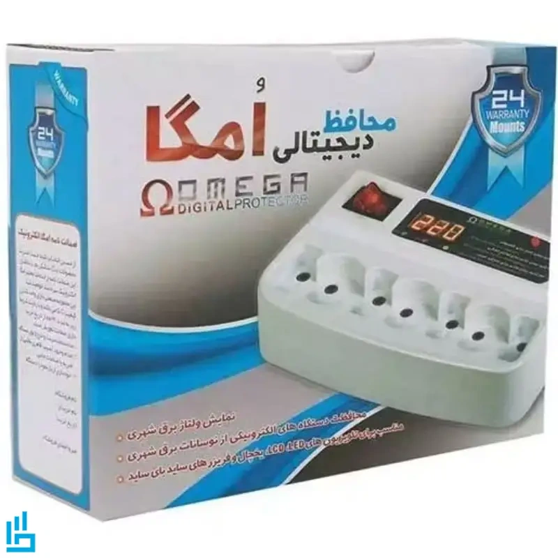 محافظ تلویزیون و یخچال 7 خانه امگا OMEGA کابل 1/3 متری