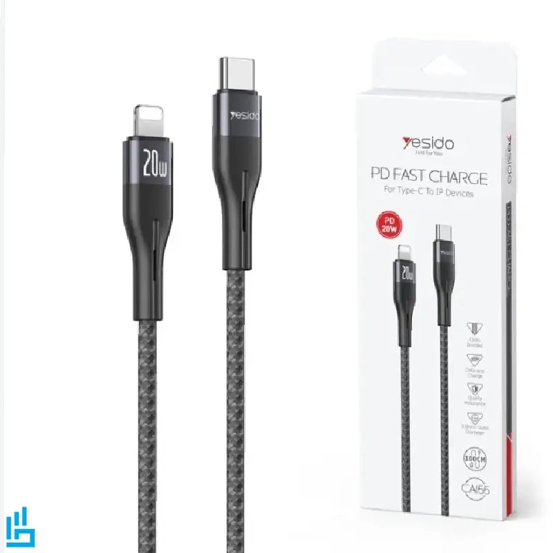 کابل شارژ لایتینگ آیفونی یسیدو YESIDO CA129 Lightning