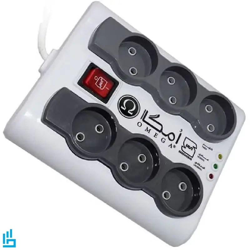 محافظ صوتی و تصویری امگا Omega P6000 کابل 3 متری