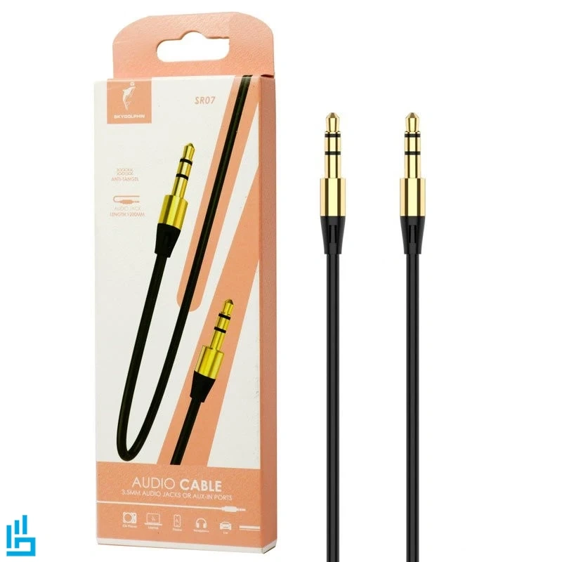 کابل AUX اسکای دلفین SKY DOLPHIN SR07 طول 1 متر