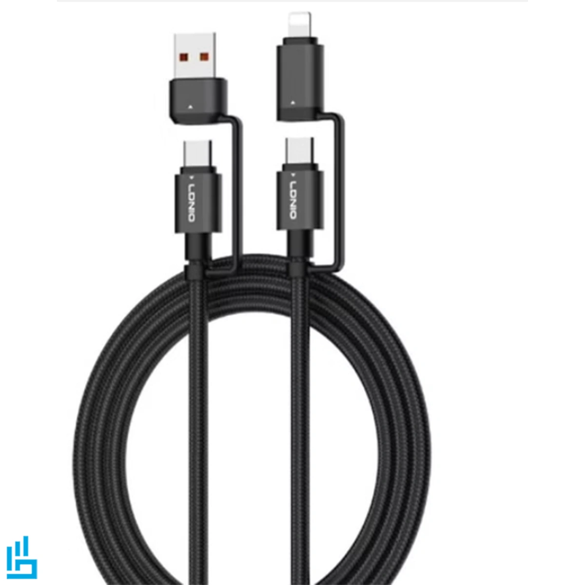 کابل شارژ چندکاره الدینیو LDNIO LC16 طول 1.2 متر
