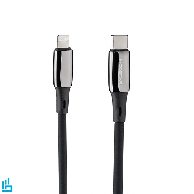 کابل شارژ تایپ سی به لایتنینگ آیفونی هایکو استار HS 105 HICOSTAR طول 1 متر