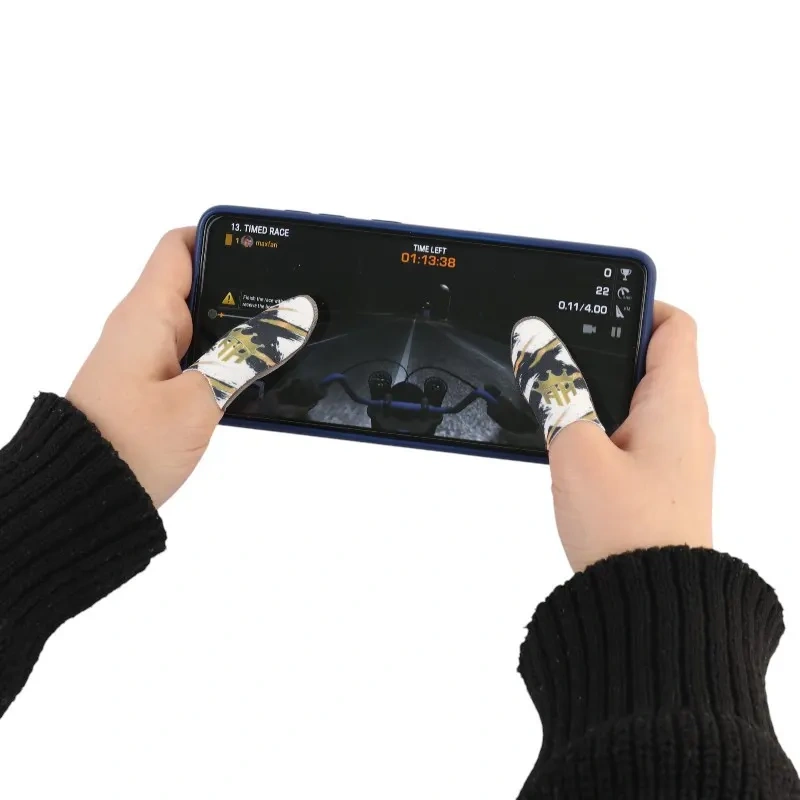 دستکش بازی موبایل AH King سیلور کد 3