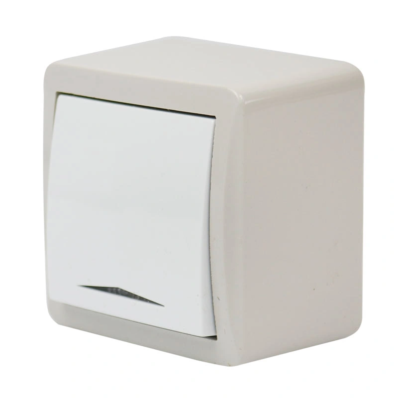 کلید یک پل روکار شهاب پارت الکتریک part electric 4045