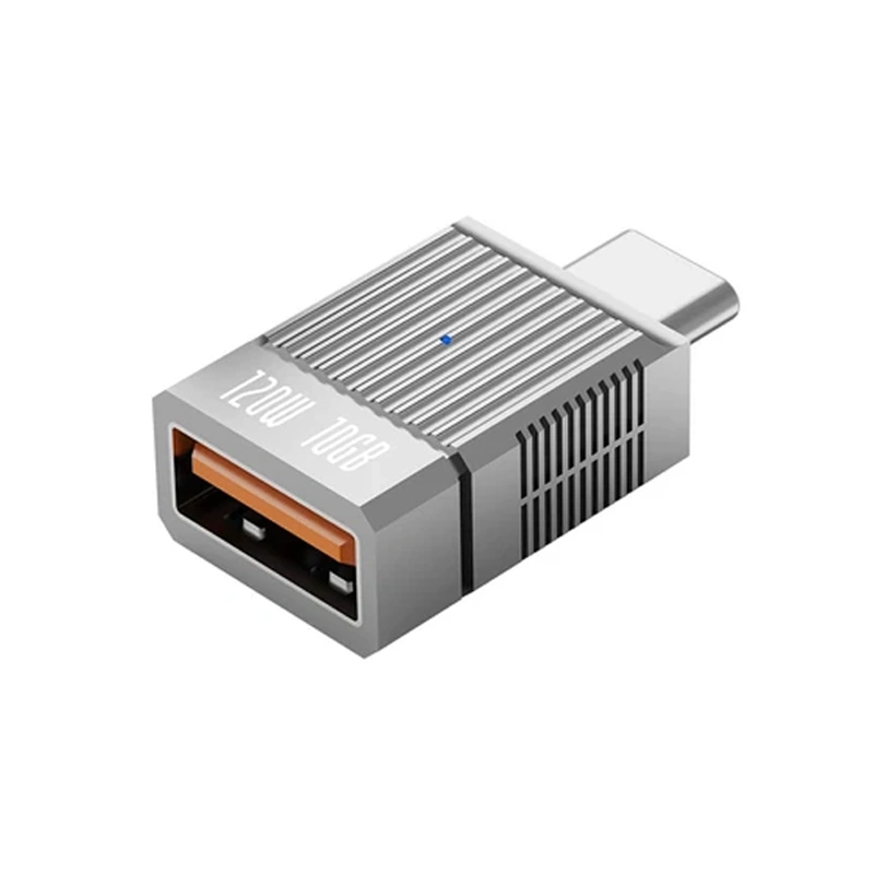 تبدیل OTG تایپ سی typec به یو اس بی USB هیسکا hiska مدل h6