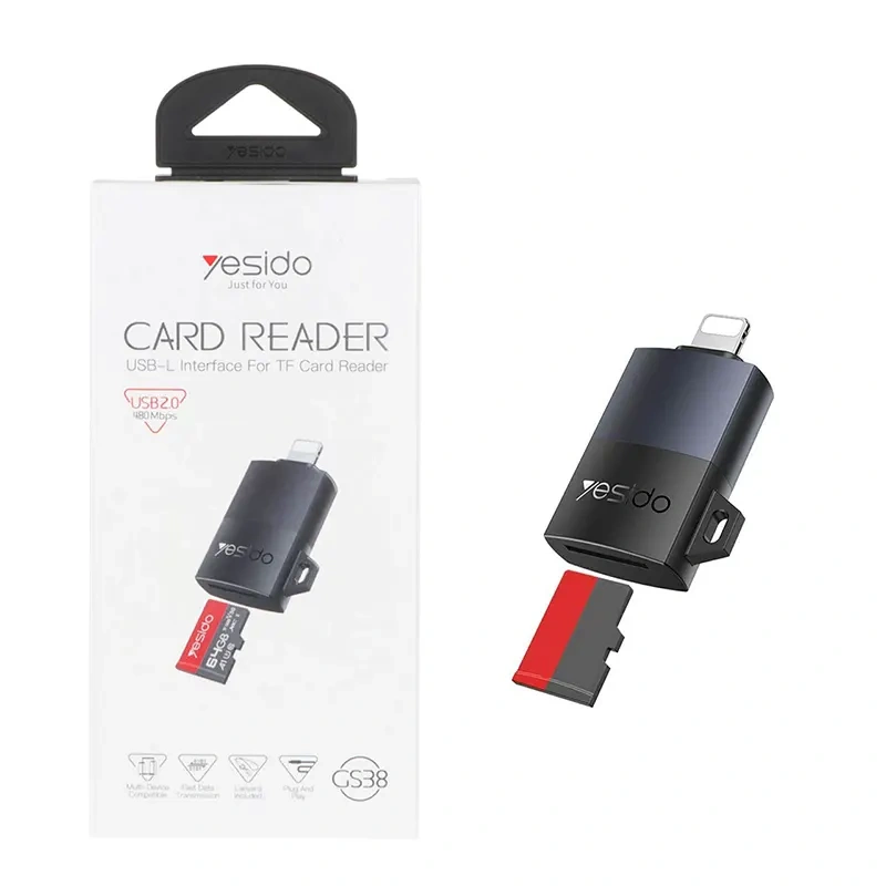 OTG یسیدو SD CARD to L مدل GS38 YESIDO