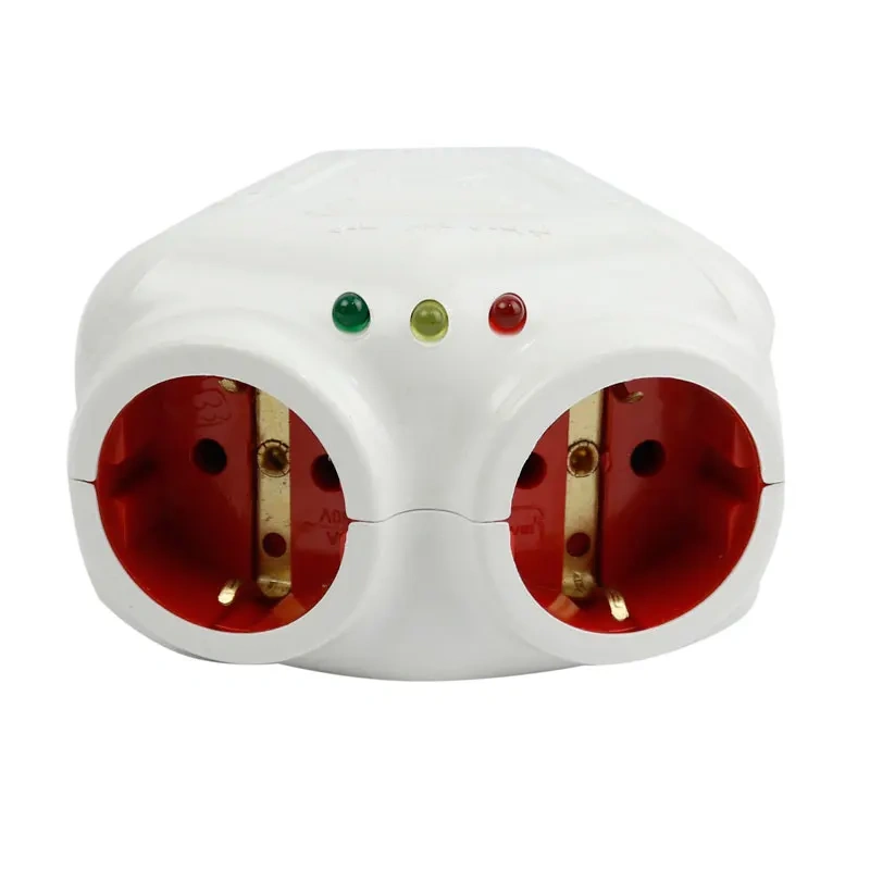 محافظ برق یخچال و فریزر 2 خانه ارت دار تیراژه S4003 