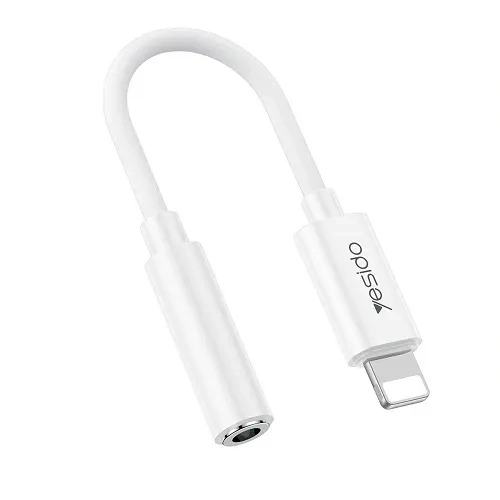 تبدیل جک AUX to Lightning Yesido مدل YAU44