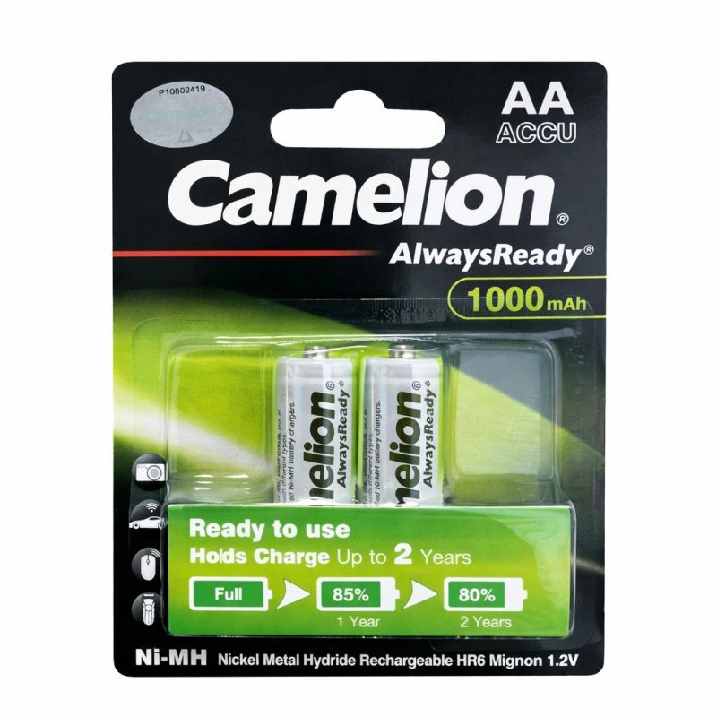 باتری قلمی شارژی کملیون مدل Always Ready ظرفیت 1000 میلی آمپر ساعت