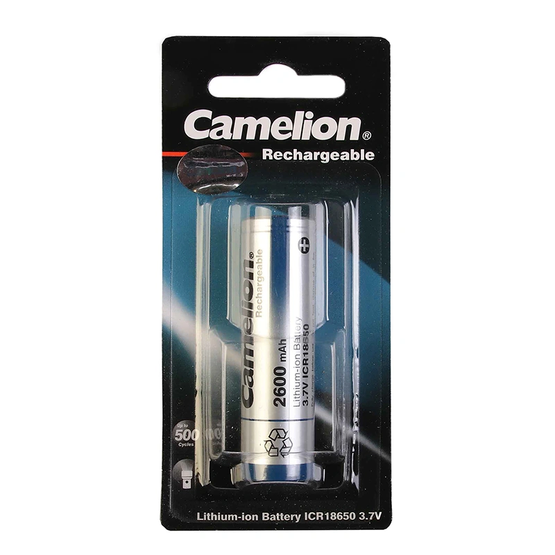 باتری لیتیوم 18650 کملیون 2600 میلی آمپر ساعت CAMELION