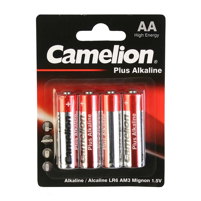 باتری قلمی کملیون مدل Plus Alkaline بسته 4 عددی