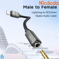 کابل تبدیل مک دودو مدل CA-5010 لایتنینگ به MCDODO AUX