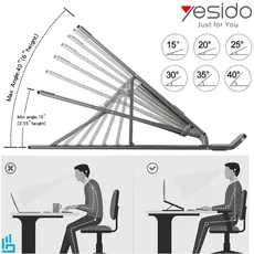 هولدر(پایه نگهدارنده) لپ تاپ و تبلت LP01 یسیدو YESIDO