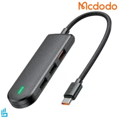 هاب مک دو دو مدل HU-1430 پنج پورت 5Ports با کابل تایپ سی MCDODO TypeC